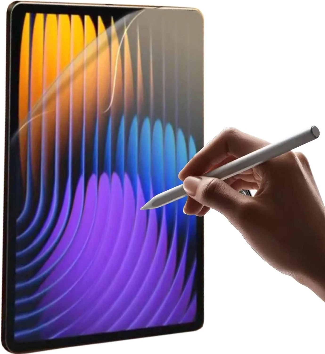محافظ صفحه نمایش کاغذی Vurtboly، بسته 2 عددی، سازگار با تبلت شیائومی پد 7/7 پرو 11.2 اینچ (2025)، ضد تابش نور، مات ضد خش، نوشتن و طراحی مشابه کاغذ، سازگار با قلم برای شیائومی پد 7/7 پرو 11.2 اینچ