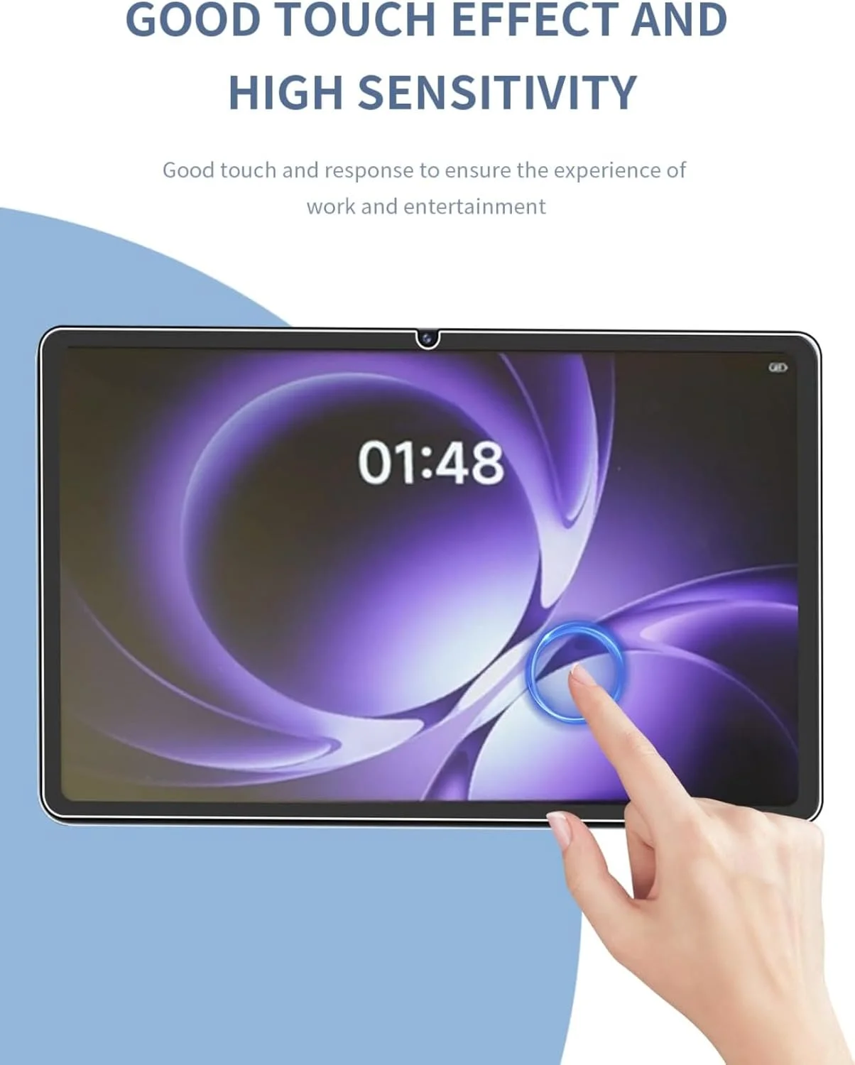 محافظ صفحه نمایش SKEIDO برای تبلت شیائومی Redmi K Pad 8.8 اینچ 2025، شیشه حرارت دیده HD، سختی 9H، ضد خش، ضد اثر انگشت، محافظ فیلم شیشه ای حرارت دیده برای لوازم جانبی Redmi K Pad