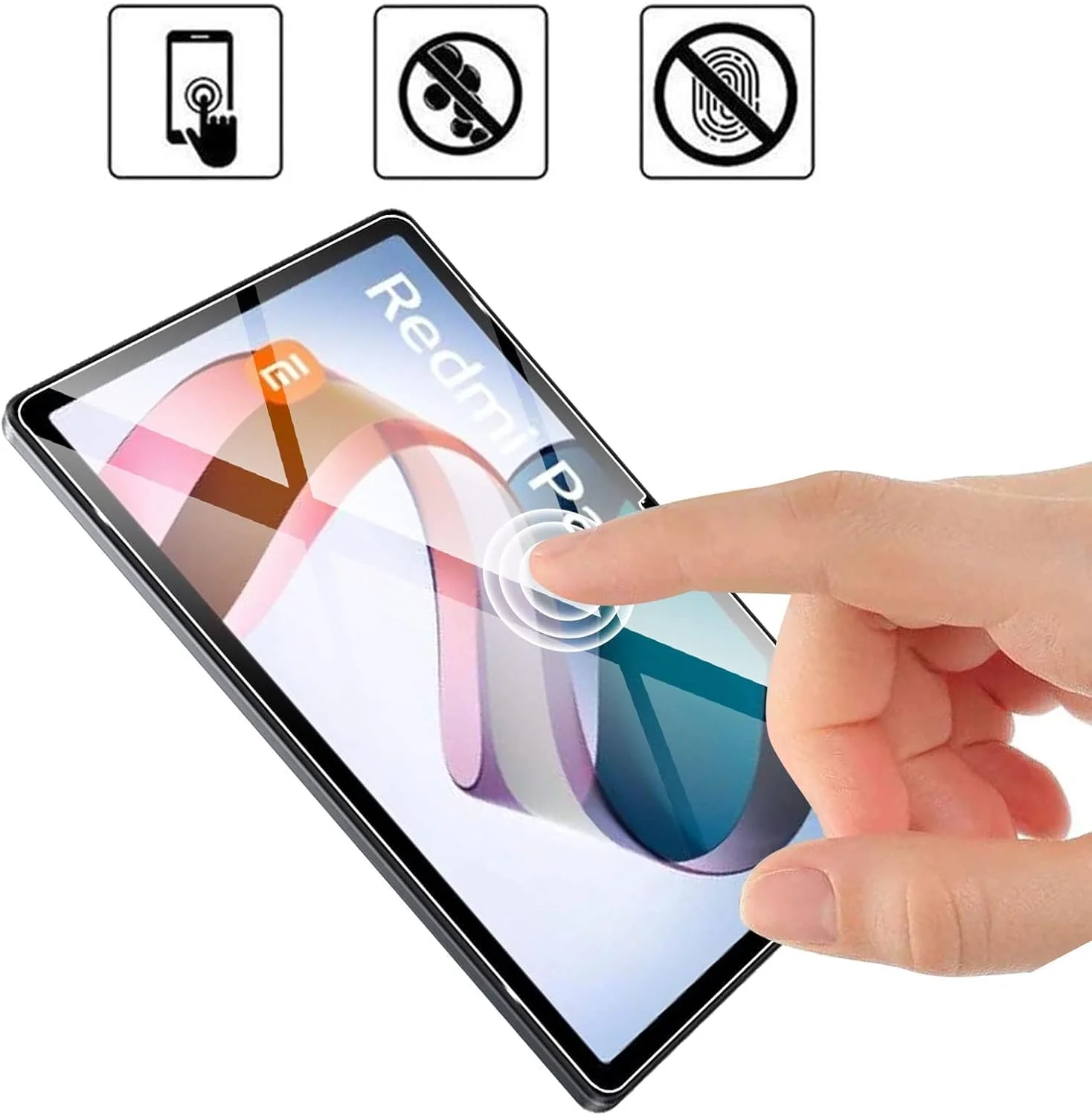 Muzz Tempered Glass For xiaomi Redmi Pad 10.6 inch Explosion-Proof Film Screen Protector for Redmi Pad 10.61" 2022 Protective Film Muzz Tempered Glass For xiaomi Redmi Pad 10.6 inch Explosion-Proof Film Screen Protector for Redmi Pad 10.61" 2022 Protective Film
