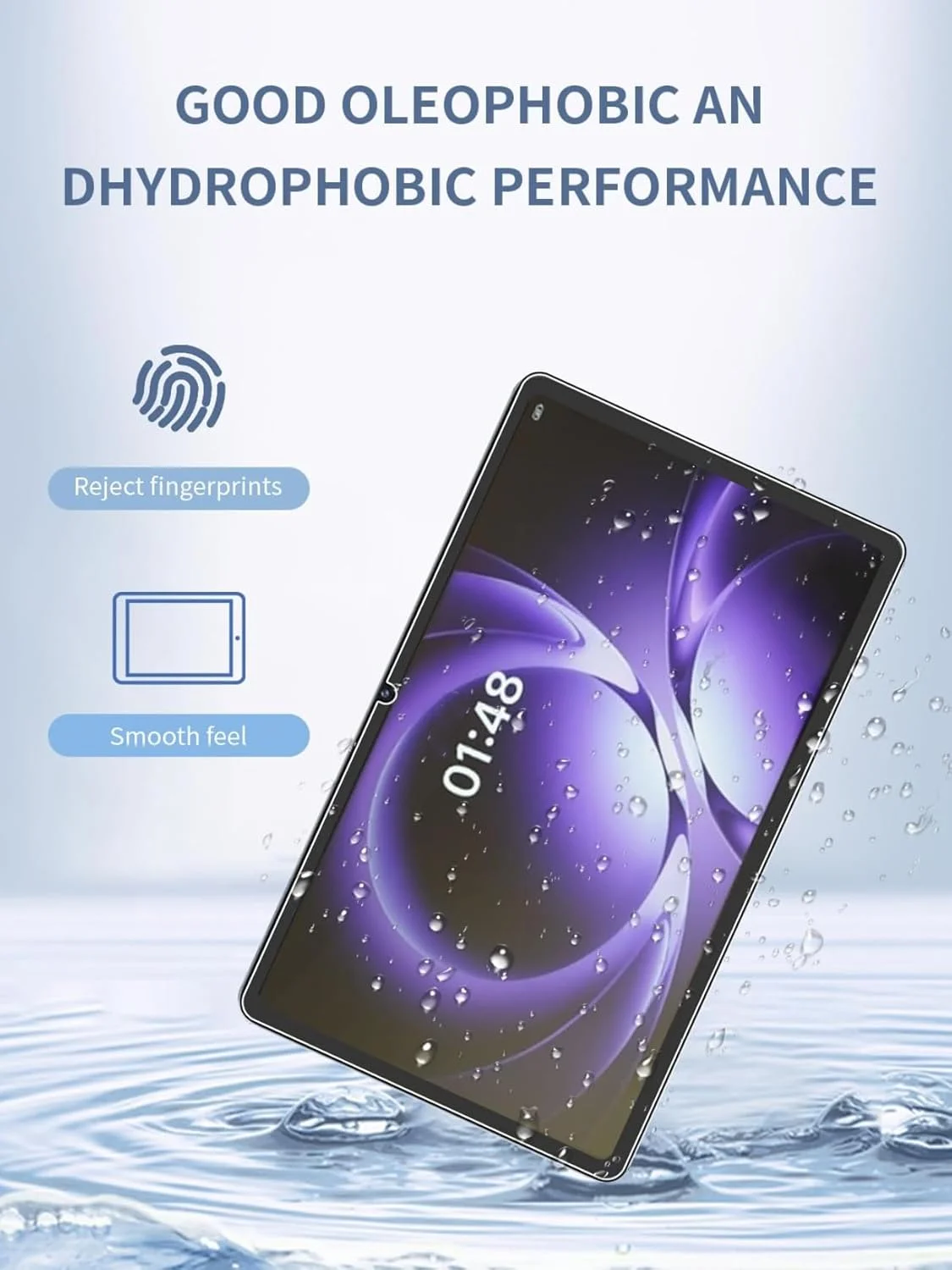 محافظ صفحه نمایش SKEIDO برای تبلت شیائومی Redmi K Pad 8.8 اینچ 2025، شیشه حرارت دیده HD، سختی 9H، ضد خش، ضد اثر انگشت، محافظ فیلم شیشه ای حرارت دیده برای لوازم جانبی Redmi K Pad