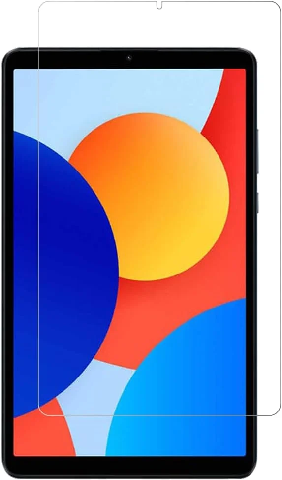 محافظ صفحه نمایش Al-HuTrusHi سازگار با شیائومی Redmi Pad SE 8.7 اینچ، شیشه حرارت دیده [ضد تابش نور] [پوشش کامل HD] [نصب آسان] [حساس به لمس] برای Redmi Pad SE 4G 8.7 اینچی