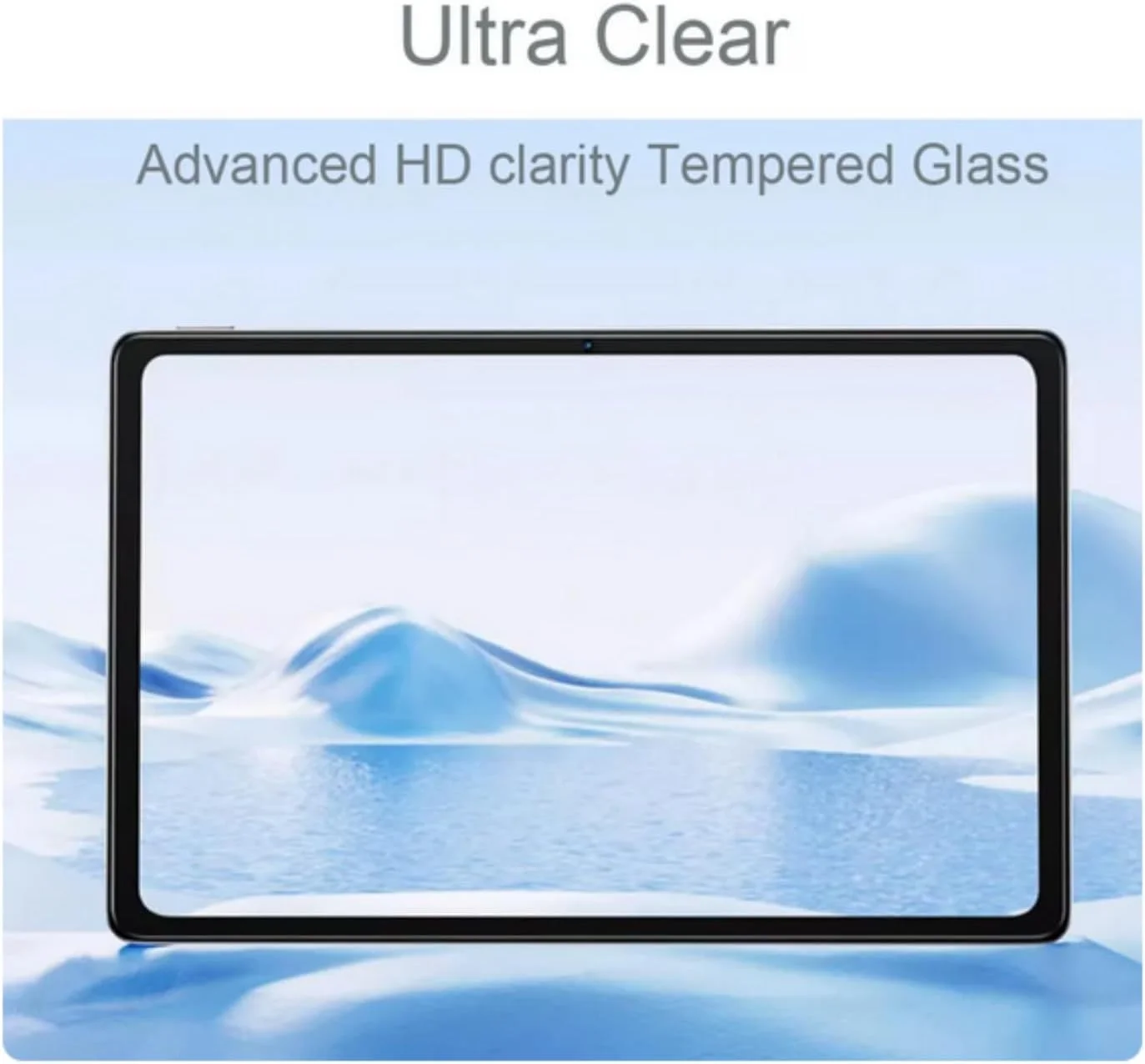 محافظ صفحه نمایش شیشه ای حرارت دیده ضد خش SKEIDO HD مناسب برای شیائومی پد 6 11 2023 و شیائومی می پد 6 پرو (دو عدد)