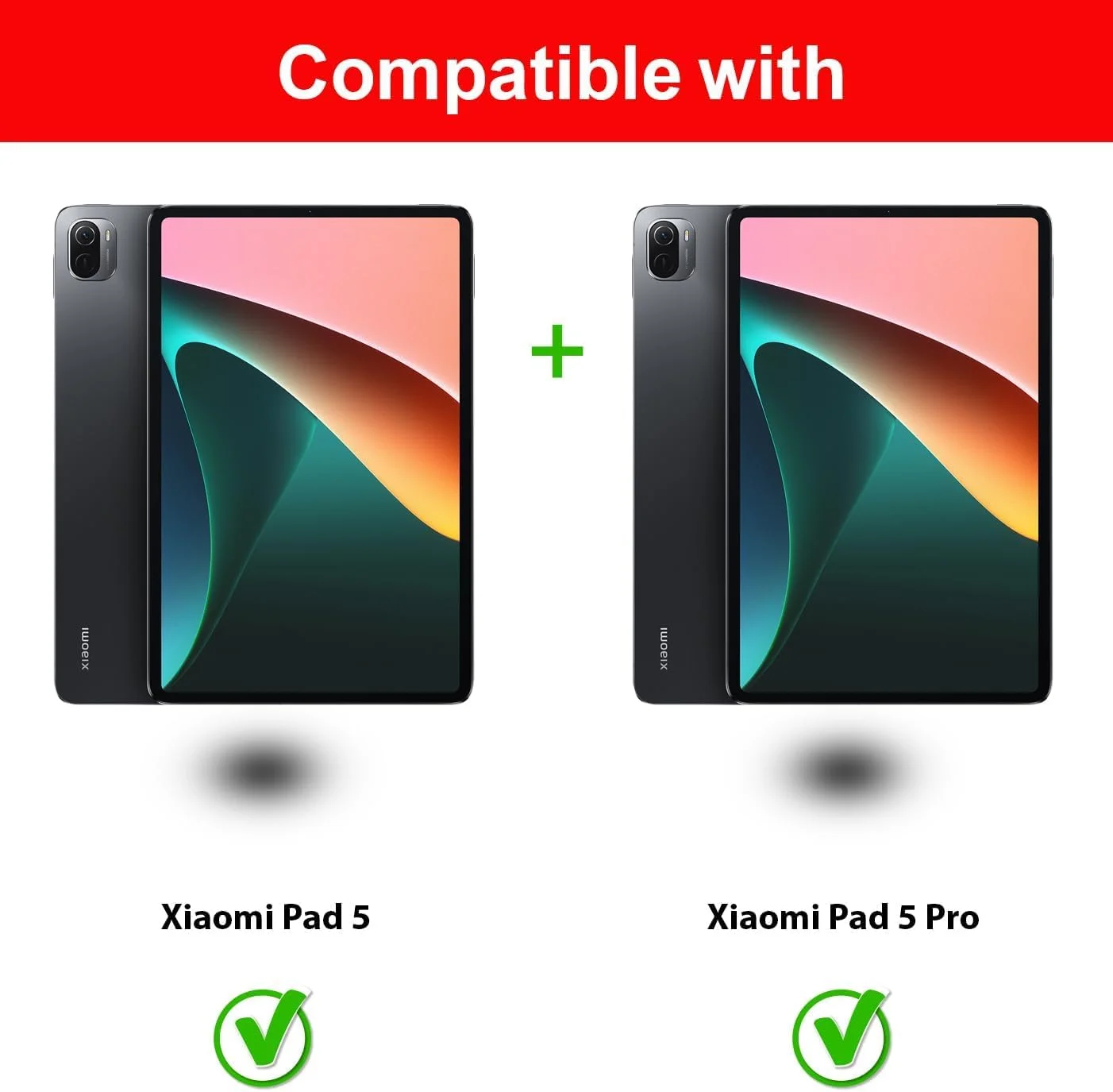 محافظ صفحه نمایش شیشه ای حرارت دیده eWINNER سازگار با تبلت شیائومی پد 5 / شیائومی پد 5 پرو 11 اینچی مدل 2021 / بدون حباب / سختی 9H / ضد روغن / مقاوم در برابر خراش / فیلم محافظ