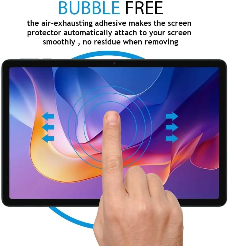 محافظ صفحه نمایش Al-HuTrusHi سازگار با محافظ صفحه نمایش Xiaomi Redmi Pad 2 شیشه حرارت دیده [ضد تابش نور] [پوشش کامل HD] [نصب آسان] [حساس به لمس]...