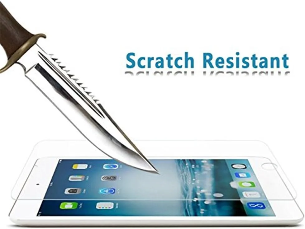 محافظ صفحه نمایش آیپد مینی 4 Sincase، [2 عدد] محافظ صفحه نمایش شیشه ای حرارت دیده شفاف و ممتاز آیپد مینی 4 Sincase [بدون حباب] پوشش شیشه ای مقاوم در برابر شکستگی با لبه های منحنی 2.5D برای اپل آیپد مینی 4