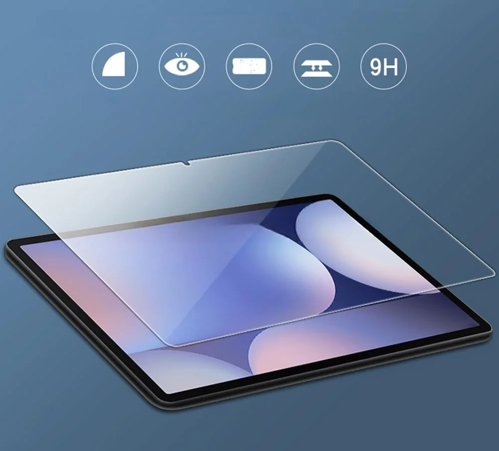 محافظ صفحه نمایش Kepuch سازگار با Samsung Galaxy Tab S10+ 12.4 اینچ SM-G975F SM-G975U SM-G975W - شیشه حرارت دیده 2 عددی - شفاف