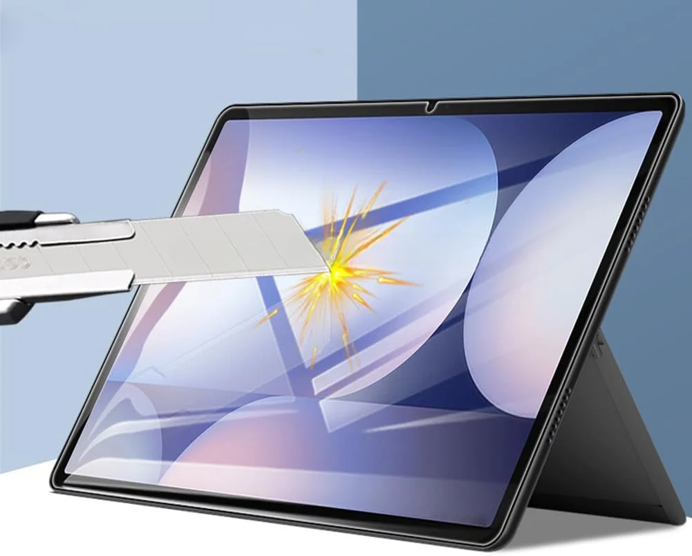 محافظ صفحه نمایش Kepuch سازگار با Samsung Galaxy Tab S10+ 12.4 اینچ SM-G975F SM-G975U SM-G975W - شیشه حرارت دیده 2 عددی - شفاف