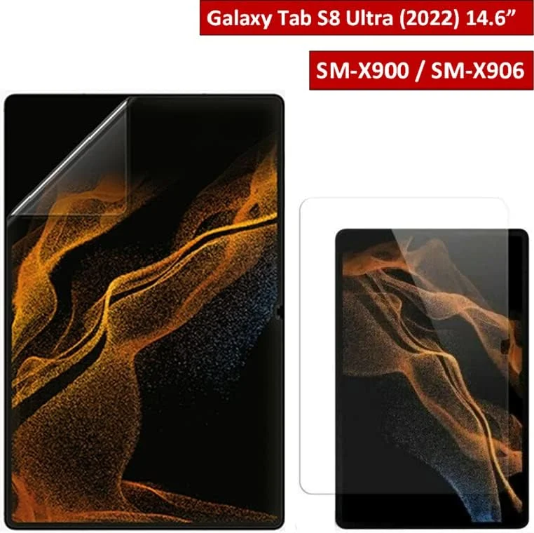 محافظ صفحه نمایش پلاستیکی سیلکو استار برای تبلت سامسونگ گلکسی تب S8 Ultra 14.6 اینچ (2022) - محافظ صفحه نمایش فوق شفاف HD برای گلکسی تب S8 Ultra 14.6 اینچ (2022) SM-X900/SM-X906