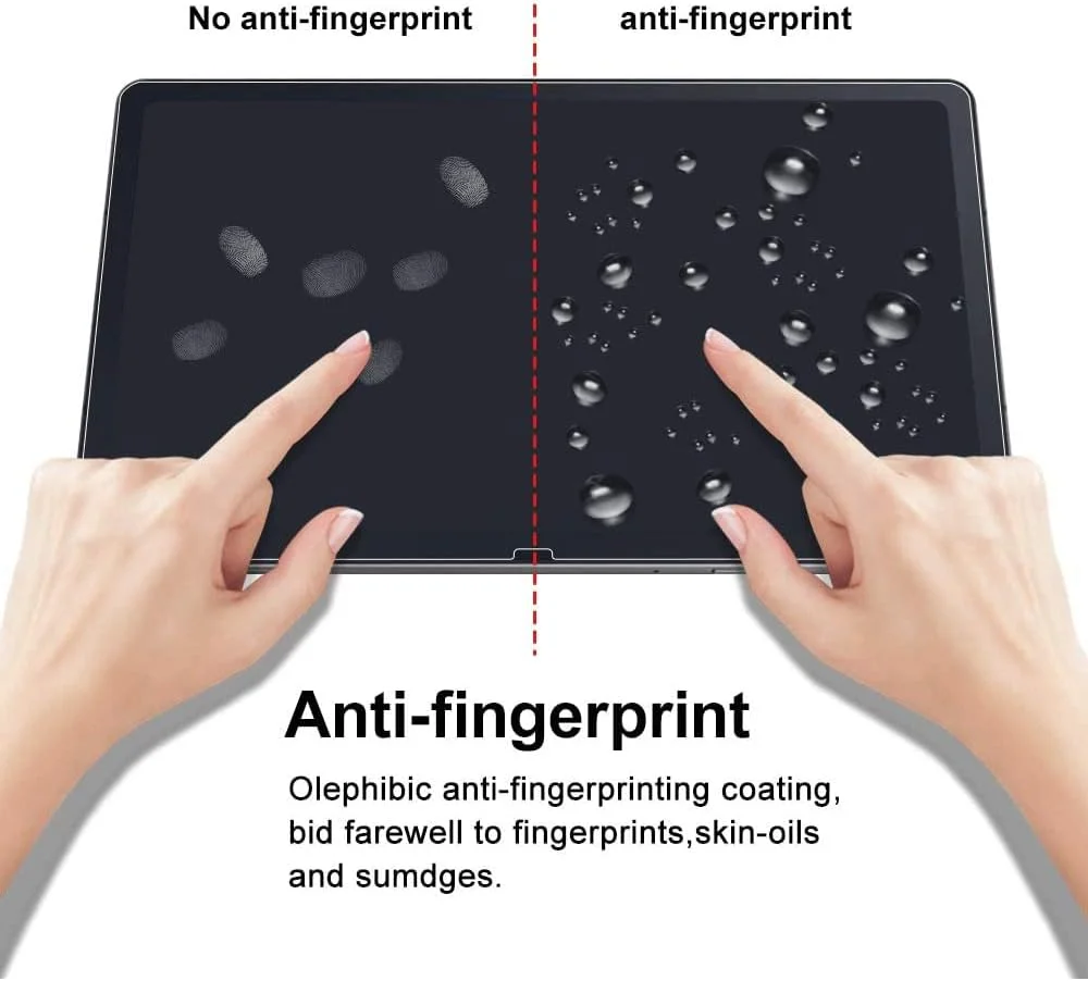 بسته 2 عددی محافظ صفحه نمایش کاغذی LXEEOLX سازگار با Samsung Galaxy Tab S9 / Samsung Galaxy Tab S9 FE، محافظ صفحه نمایش مات با حس کاغذ برای طراحی، نوشتن مانند روی کاغذ، ضد اثر انگشت
