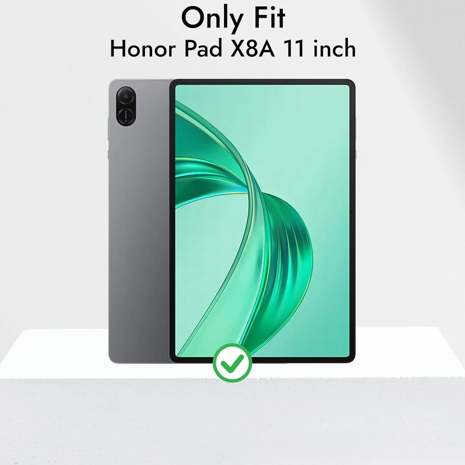 محافظ صفحه نمایش شیشه ای حرارت دیده برای تبلت آنر پد X8a [بدون حباب] [سختی 9H] [مقاوم در برابر خراش] فیلم محافظ شیشه ای حرارت دیده برای آنر پد X8a شفاف (2 عدد)