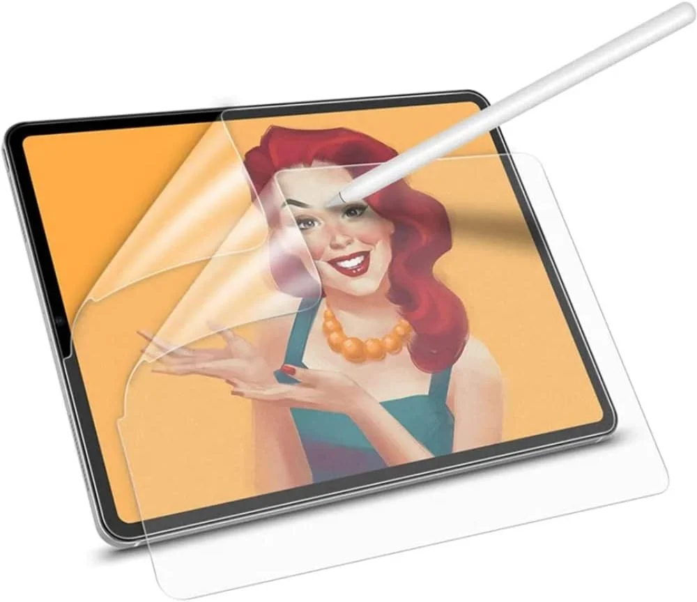 محافظ صفحه نمایش مات نرم CUFEREDU، مناسب برای تبلت سامسونگ گلکسی تب S6 نسخه 5G 4G Wi-Fi LTE با صفحه نمایش 10.5 اینچ مدل SM-T860 T865 T866N، فیلم نقاشی مات انعطاف پذیر S-Pen، ضد بازتاب نور، بسته 2 عددی