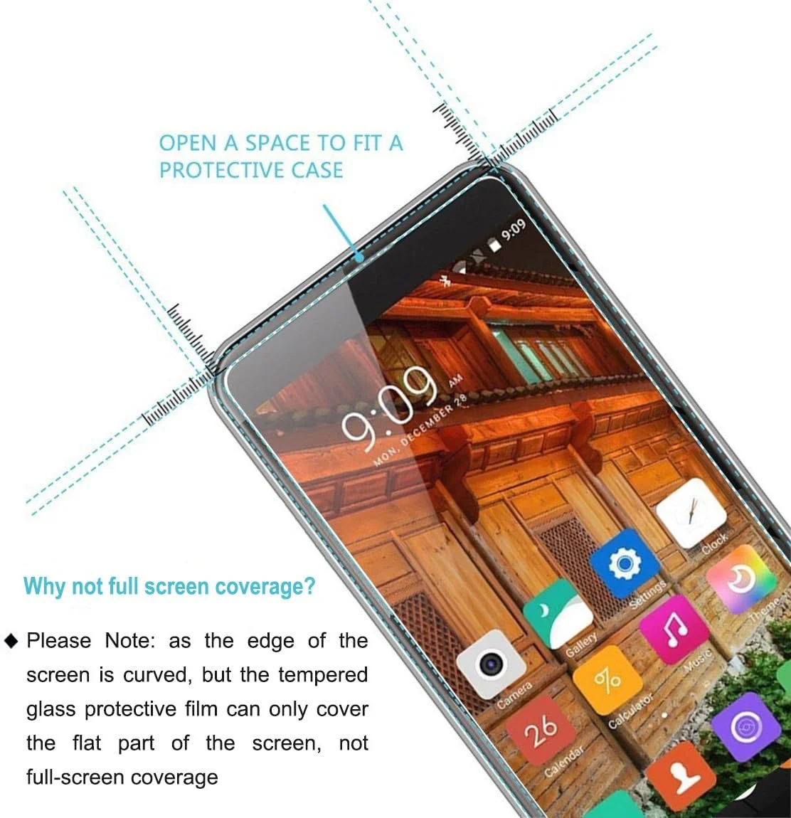 محافظ صفحه نمایش شیشه ای حرارت دیده E-Hamii سازگار با گلکسی تب S5e 10.5/T720، محافظ صفحه نمایش شیشه ای حرارت دیده ممتاز [ضد خش] [ضد اثر انگشت] سازگار با گلکسی تب S5e 10.5/T720