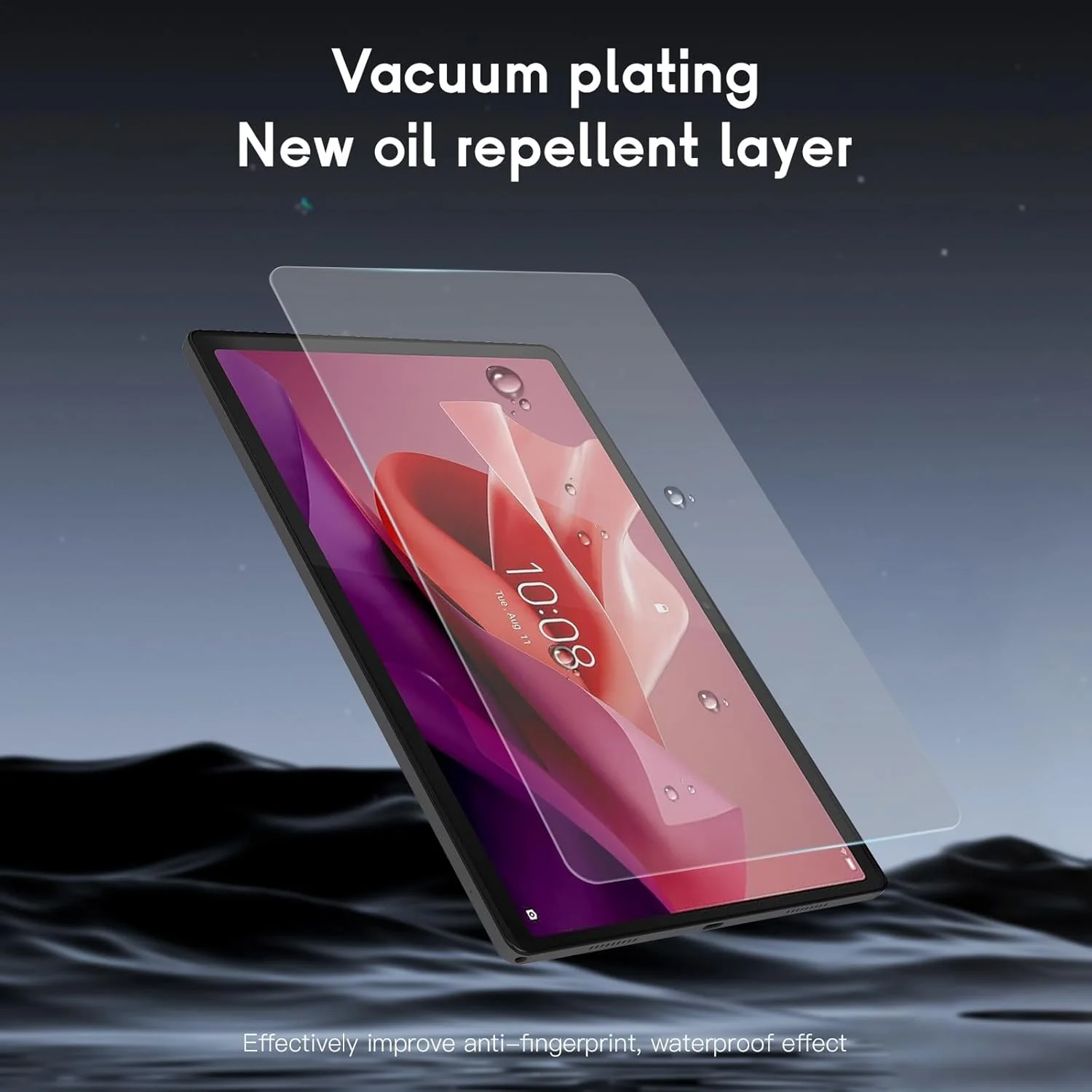 بسته 2 عددی محافظ صفحه نمایش شیشه ای حرارت دیده AsWant برای تبلت لنوو Tab P12 (12.7 اینچ، مدل 2023)، فیلم محافظ صفحه نمایش با سختی 9H سازگار با تبلت لنوو Tab P12