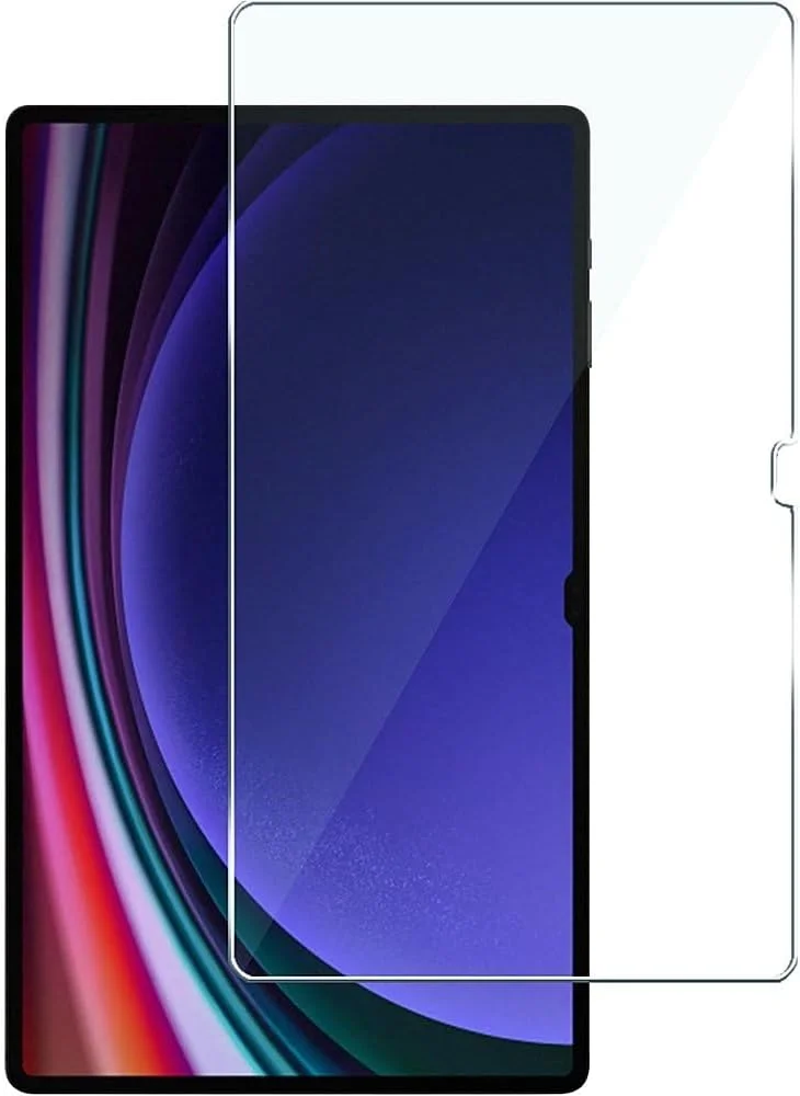 محافظ صفحه نمایش شیشه ای فوق العاده قوی ZERODAMAGE SAHARA CASE برای Samsung Galaxy Tab S9 (2023) - ضد خش/اثر انگشت، پوشش کامل، بدون حباب، سختی 9H - شفاف