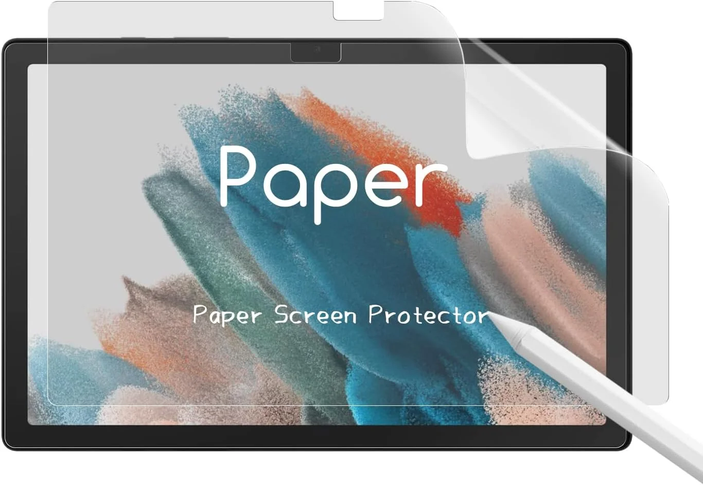 محافظ صفحه نمایش کاغذی KEANBOLL بسته 2 عددی برای Samsung Galaxy Tab A8 10.5 اینچی (2022)، ضد تابش نور مات و حس نوشتن روی کاغذ و سازگار با قلم S