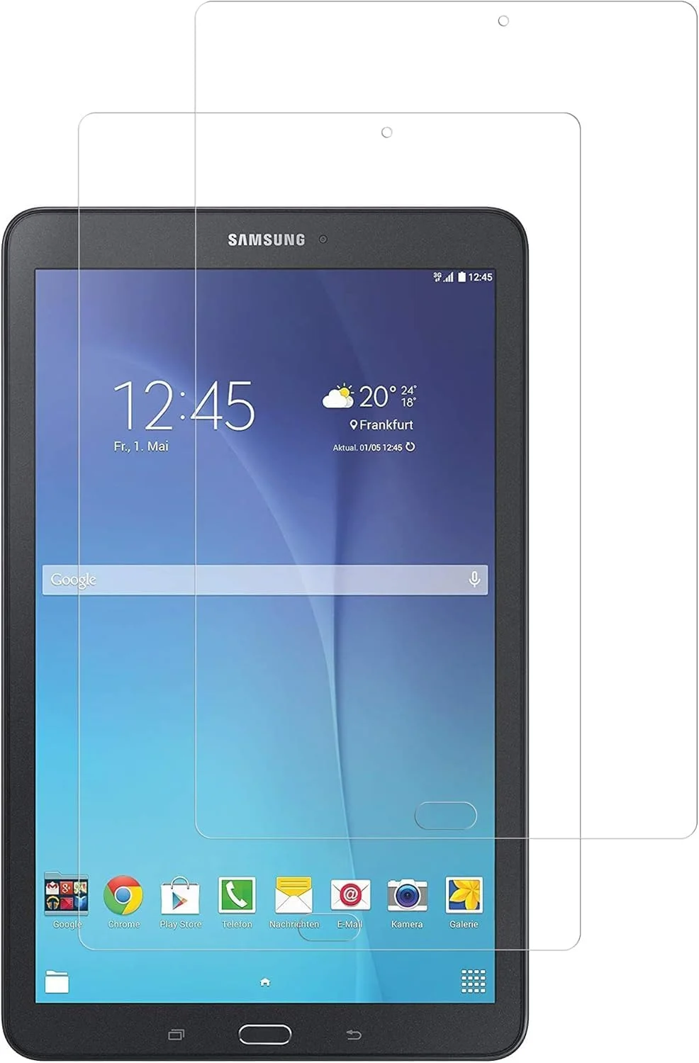 محافظ صفحه نمایش WEOFUN بسته 2 عددی برای تبلت سامسونگ گلکسی تب E 9.6 SM-T560 T561، محافظ صفحه نمایش فوق شفاف برای سامسونگ گلکسی تب E 9.6 SM-T560 T561