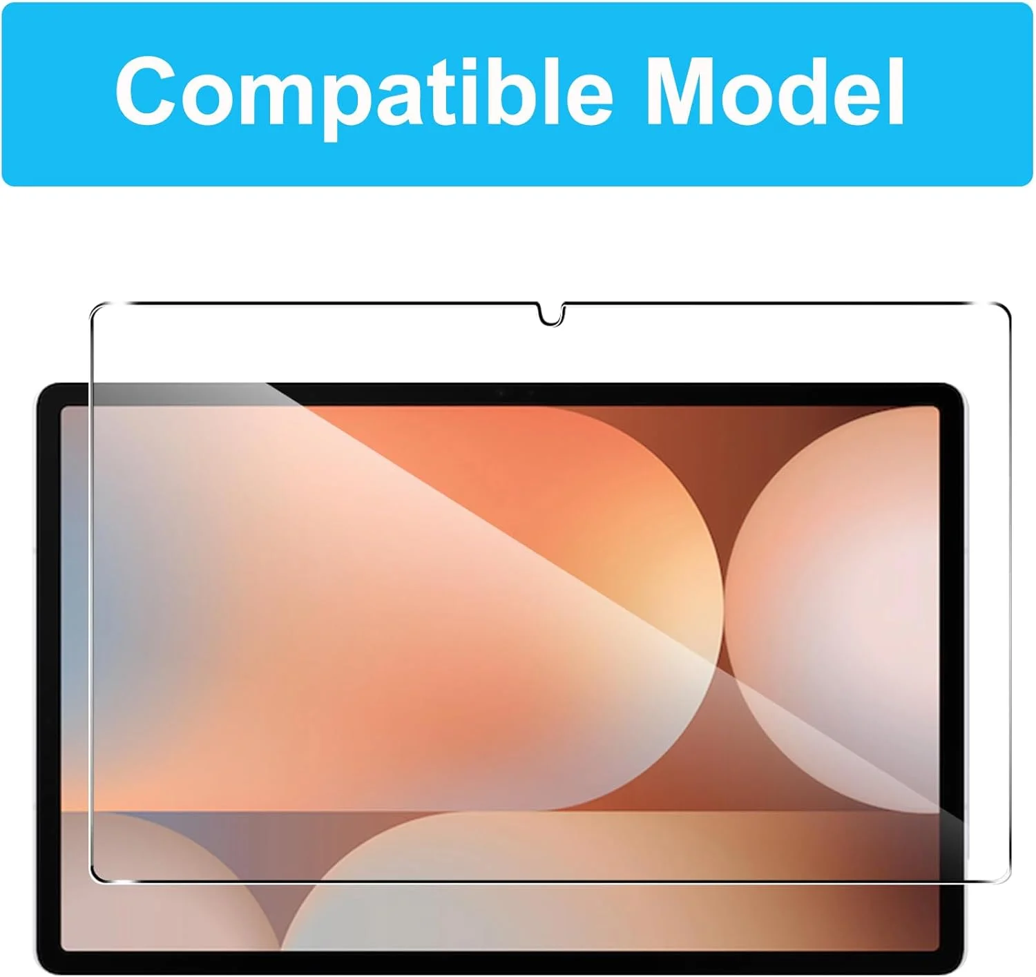 محافظ صفحه نمایش CONAPIKA برای تبلت سامسونگ گلکسی تب S10 پلاس، بسته 2 عددی، سختی 9H، ضد خش، ضد حباب، محافظ صفحه نمایش شیشه ای حرارت دیده، 2.5D HD شفاف، حساسیت بالا، ضد اثر انگشت