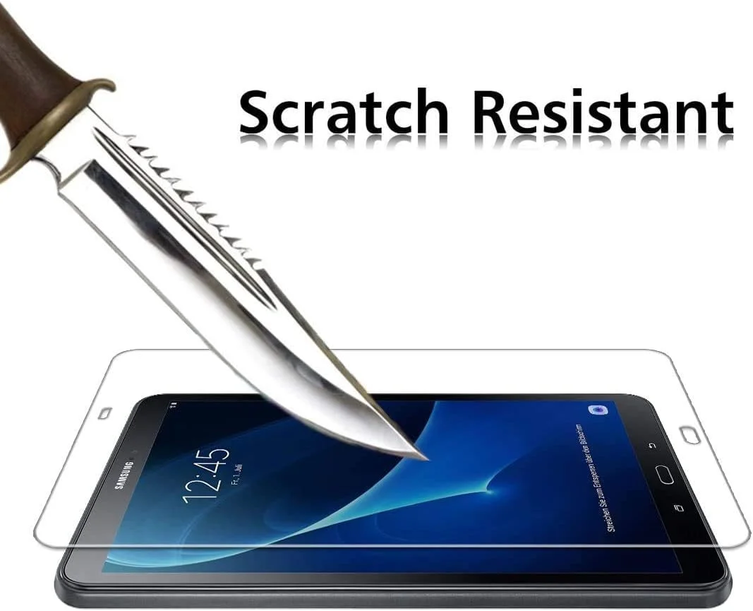 محافظ صفحه نمایش WEOFUN برای تبلت سامسونگ گلکسی تب A 10.1 2016، محافظ صفحه نمایش فوق شفاف برای سامسونگ گلکسی تب A 10.1 T580 / T585C [سختی 9H، شفافیت 99%]