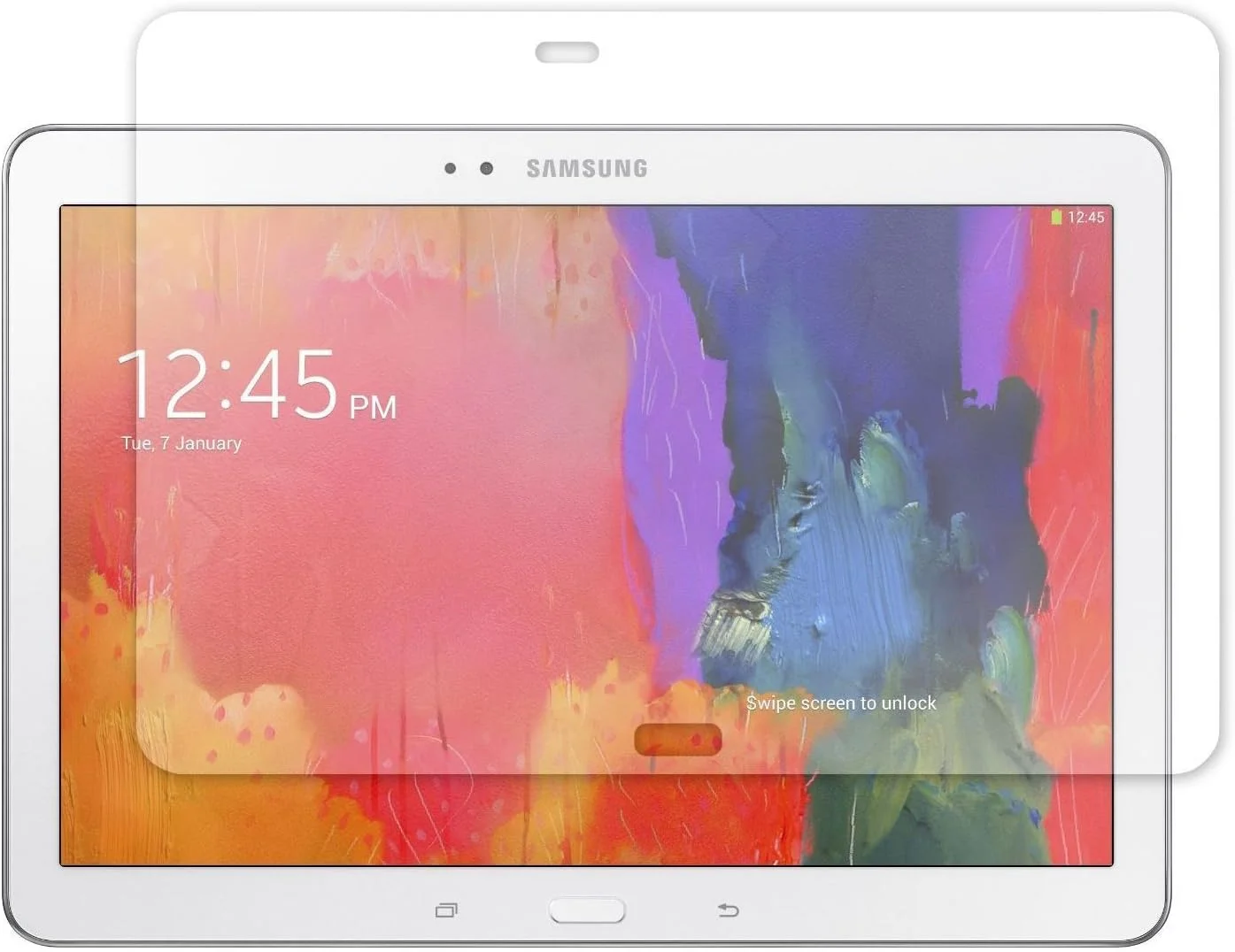 [2 عدد] محافظ صفحه نمایش شیشه ای حرارت دیده برای تبلت 10.1 اینچی سامسونگ گلکسی تب پرو 10.1 [T520]