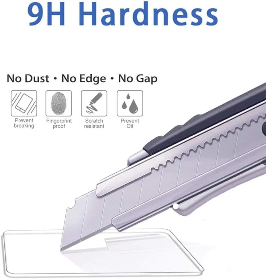 محافظ صفحه نمایش تبلت XYGCACO سازگار با سامسونگ (TAB A 10") P585/P580، فیلم تمپرد با کیفیت بالا، سختی 9H، ضد خش، محافظت در برابر افتادن [1 عدد]