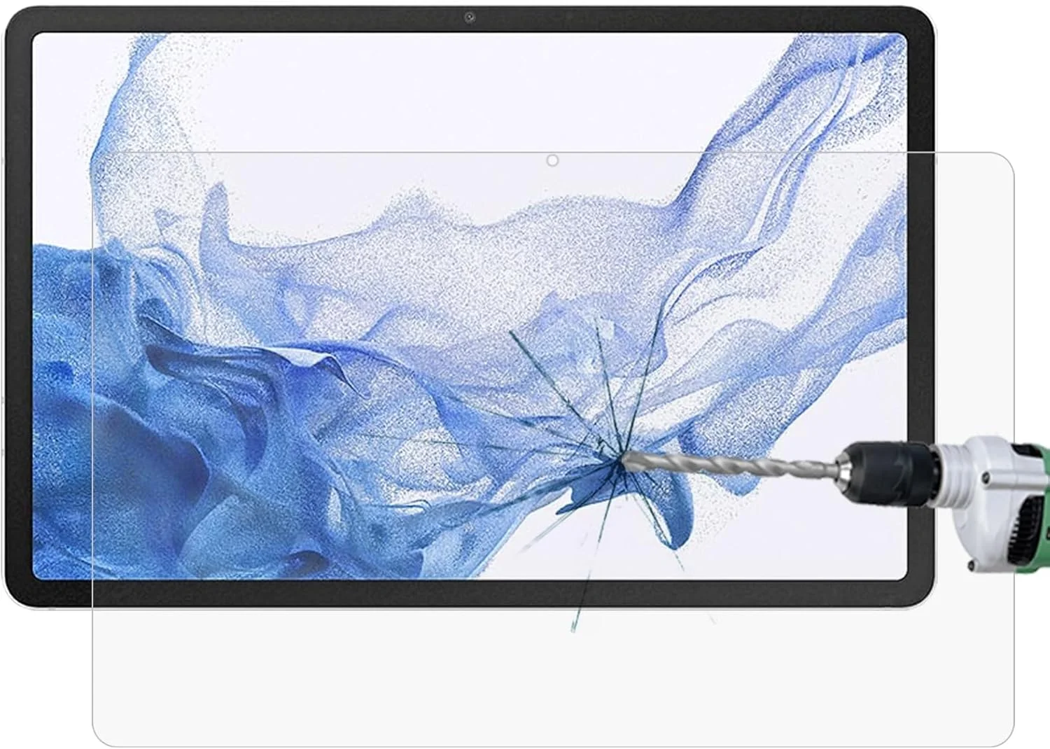 محافظ صفحه نمایش شیشه ای تمپرد SHIHUI برای تبلت سامسونگ گلکسی تب S9، پوشش کامل صفحه نمایش، کیفیت HD و لایه PET (رنگ: رنگ 5)