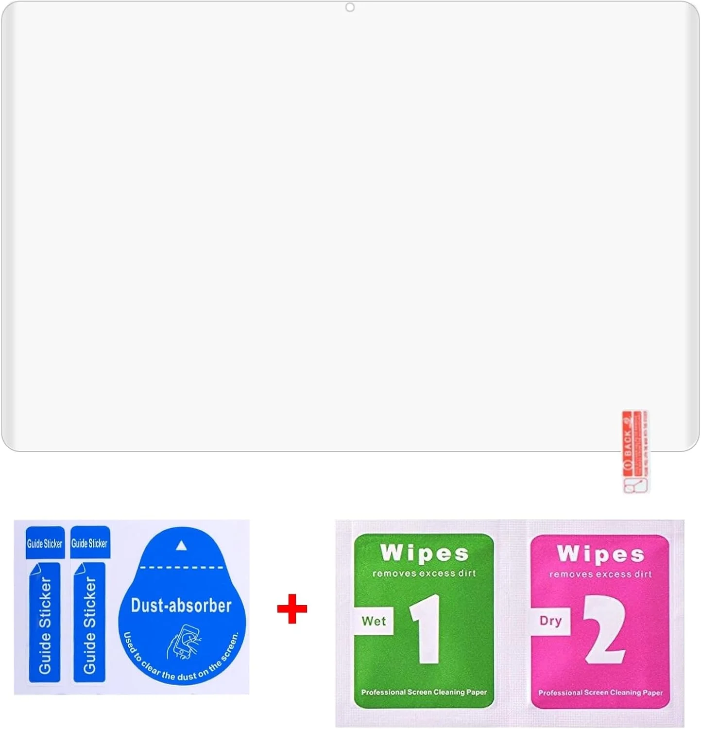 محافظ صفحه نمایش شیشه ای تمپرد SHIHUI برای تبلت سامسونگ گلکسی تب S9، پوشش کامل صفحه نمایش، کیفیت HD و لایه PET (رنگ: رنگ 5)