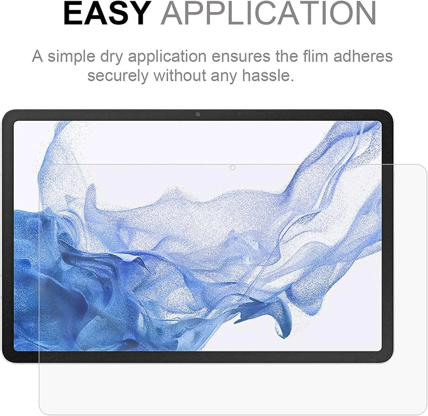 محافظ صفحه نمایش شیشه ای تمپرد SHIHUI برای تبلت سامسونگ گلکسی تب S9، پوشش کامل صفحه نمایش، کیفیت HD و لایه PET (رنگ: رنگ 5)