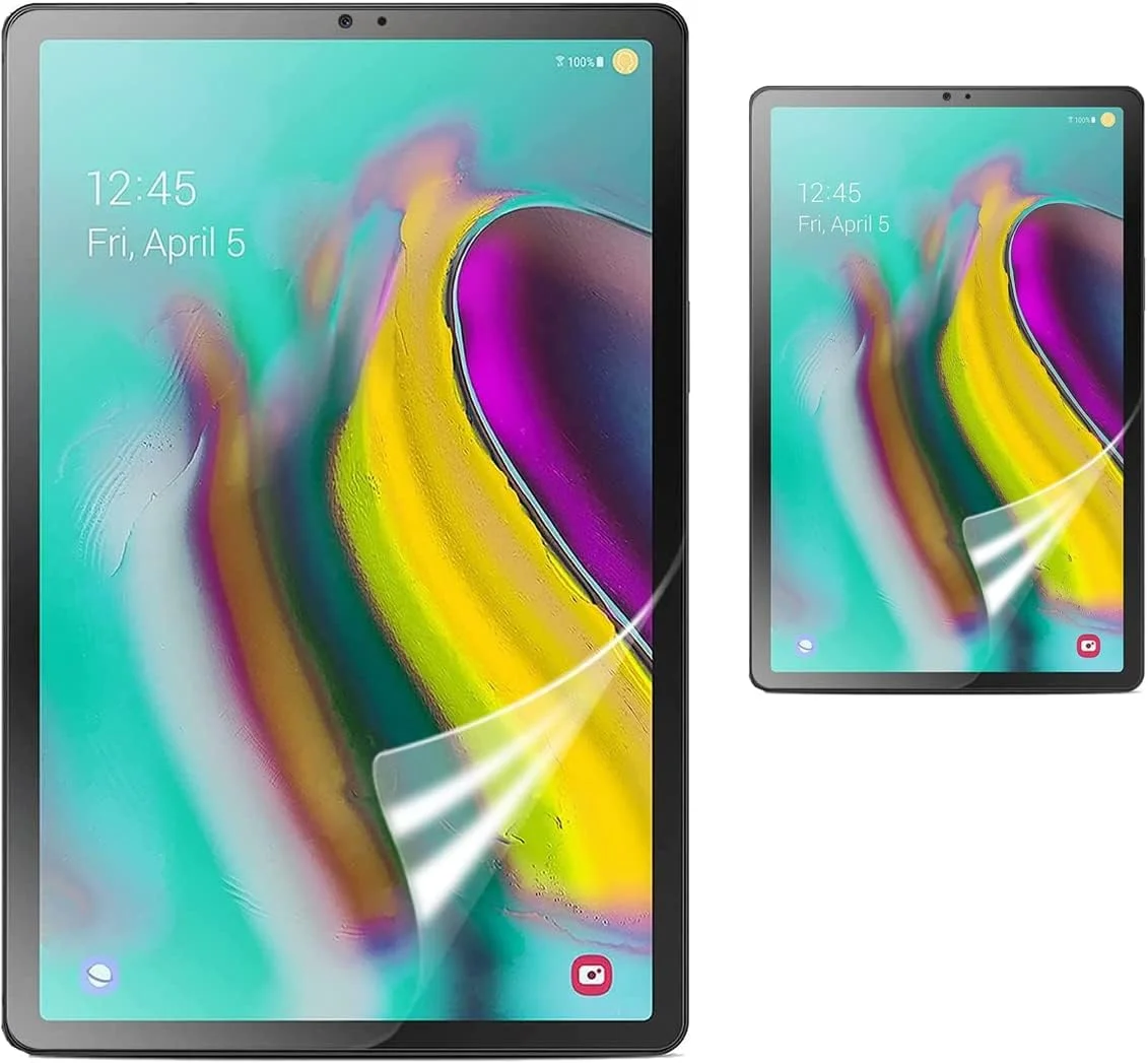 محافظ صفحه نمایش پلاستیکی سیلکو استار [بسته 2 عددی] برای تبلت سامسونگ گلکسی تب A 10.5 اینچ (2018) - محافظ صفحه نمایش LCD شفاف Ultra HD برای گلکسی تب A 10.5 اینچ (2018) SM-T590 / SM-T595