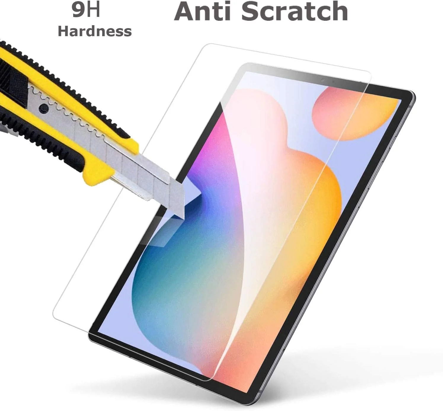 محافظ صفحه نمایش شیشه ای Epicgadget [بسته 2 عددی] برای تبلت سامسونگ گلکسی تب S9 11 اینچ SM-X710/X716/X718 (2023) / گلکسی تب S8 11 اینچ SM-X700/X706 - فیلم شیشه ای حرارت دیده / کیفیت بالا / سختی 9H