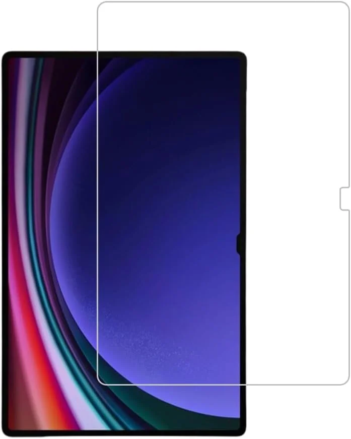 محافظ صفحه نمایش ENGFYADSY برای تبلت سامسونگ گلکسی تب S8 Ultra/ S9 Ultra (14.6 اینچ، 2022-2023، SM-X900/906/916B/910N)، فیلم شیشه ای حرارت دیده ضد خش، بدون حباب، کیفیت بالا