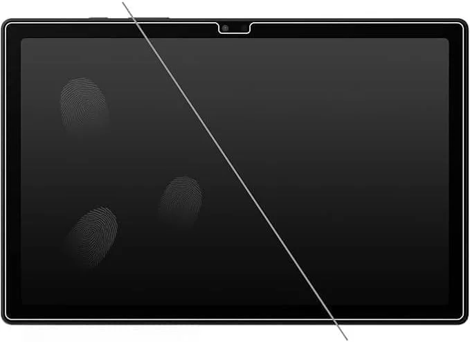 محافظ صفحه نمایش سازگار با Samsung Galaxy Tab A8 (10.5 اینچی، مدل 2021، SM-X200/X205/X207)، فیلم شیشه ای حرارت دیده 9H ضد خش، شفافیت HD با ابزار نصب آسان، بسته 2 عددی