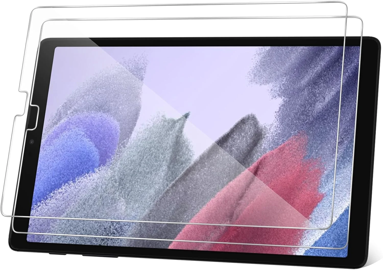 محافظ صفحه نمایش [دو عددی] LEEBOSS برای تبلت سامسونگ گلکسی تب A7 لایت 8.7 اینچی مدل T220/T225، فیلم شیشه ای حرارت دیده با سختی 9H و ضد خش