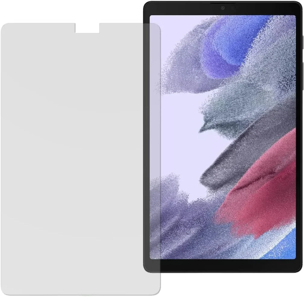 محافظ صفحه نمایش پریمیوم KIQ برای تبلت سامسونگ گلکسی تب A7 Lite 8.7 T220 / T225 (2021)، شیشه حرارت دیده ضد خش HD و بدون حباب