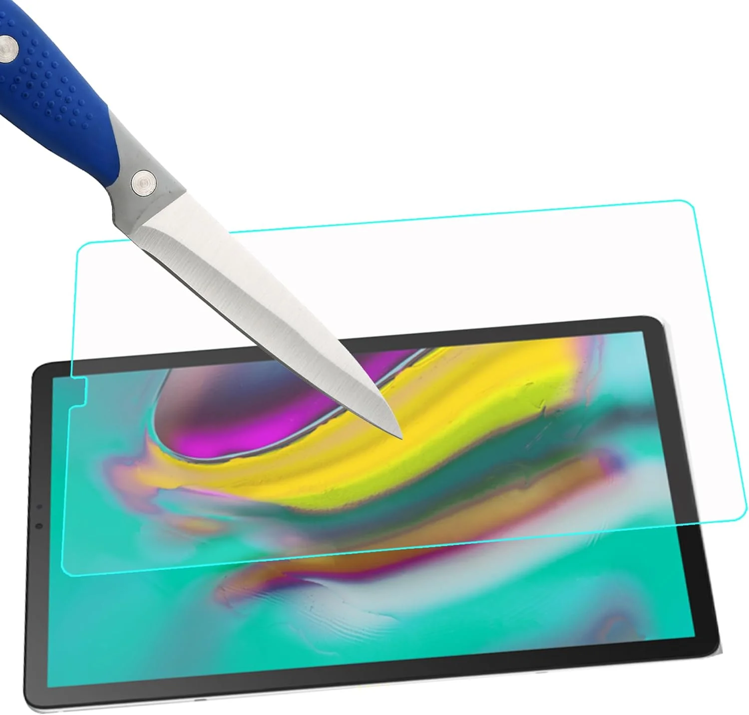 محافظ صفحه نمایش شیشه ای حرارت دیده [2 عددی] Mr.Shield مناسب برای تبلت سامسونگ گلکسی تب S5E (10.5 اینچ)