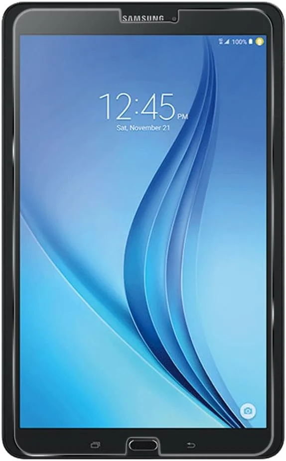 محافظ صفحه نمایش شیشه ای تبلت سامسونگ گلکسی تب E 8 از CE CENTAURUS ELECTRONICS، (3 عدد) ضد تابش، فوق العاده نازک، شفاف، سختی 9H، فیلم محافظ شیشه ای حرارت دیده برای Samsung Galaxy Tab E 8 SM-T378 / SM-T375 / SM-T377