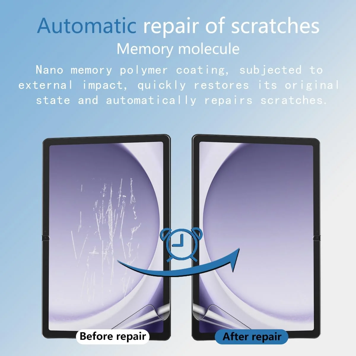 محافظ صفحه نمایش Bekiikoo برای Samsung Galaxy Tab A9، [محافظ غیر شیشه ای حرارت دیده]، بدون حباب، ضد خش، ضد اثر انگشت، محافظ صفحه نمایش مات کاغذی برای طراحی برای صفحه نمایش Galaxy Tab A9