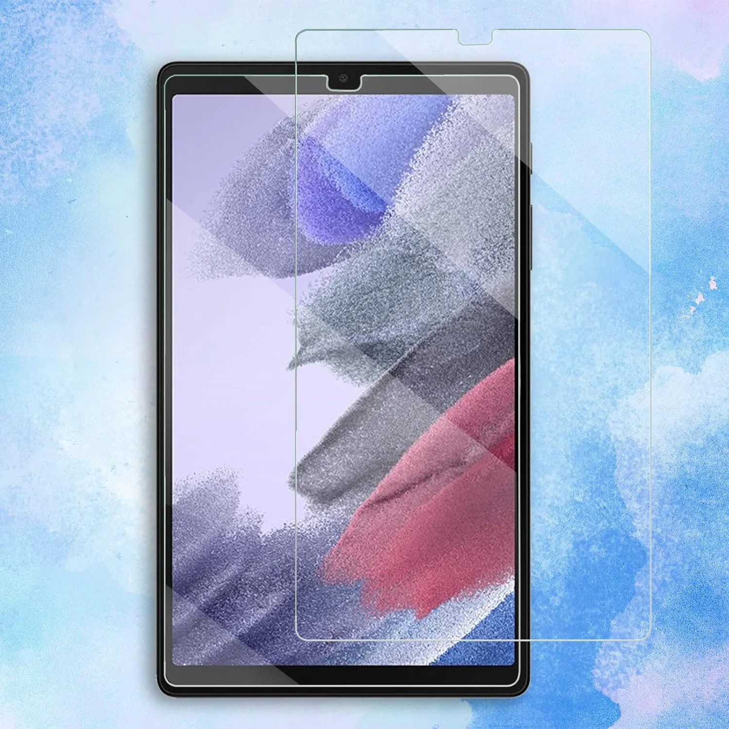 محافظ صفحه نمایش Irovami سازگار با محافظ صفحه نمایش Samsung Galaxy Tab A7 Lite فیلم شیشه ای مقاوم در برابر خش - اثر انگشت