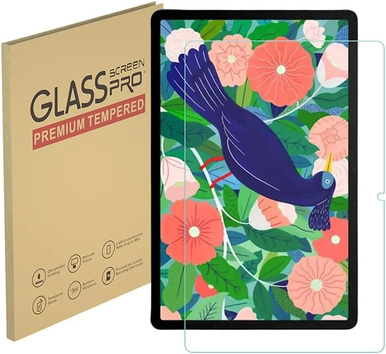 محافظ صفحه نمایش HYGMOCC برای تبلت سامسونگ گلکسی تب S8 2022 / تب S7 2020 11 اینچ (SM-X700 / X706 / T870 / T875 / T878)، فیلم شیشه ای حرارت دیده ضد خش، بدون حباب، کیفیت بالا (بسته 1 عددی)