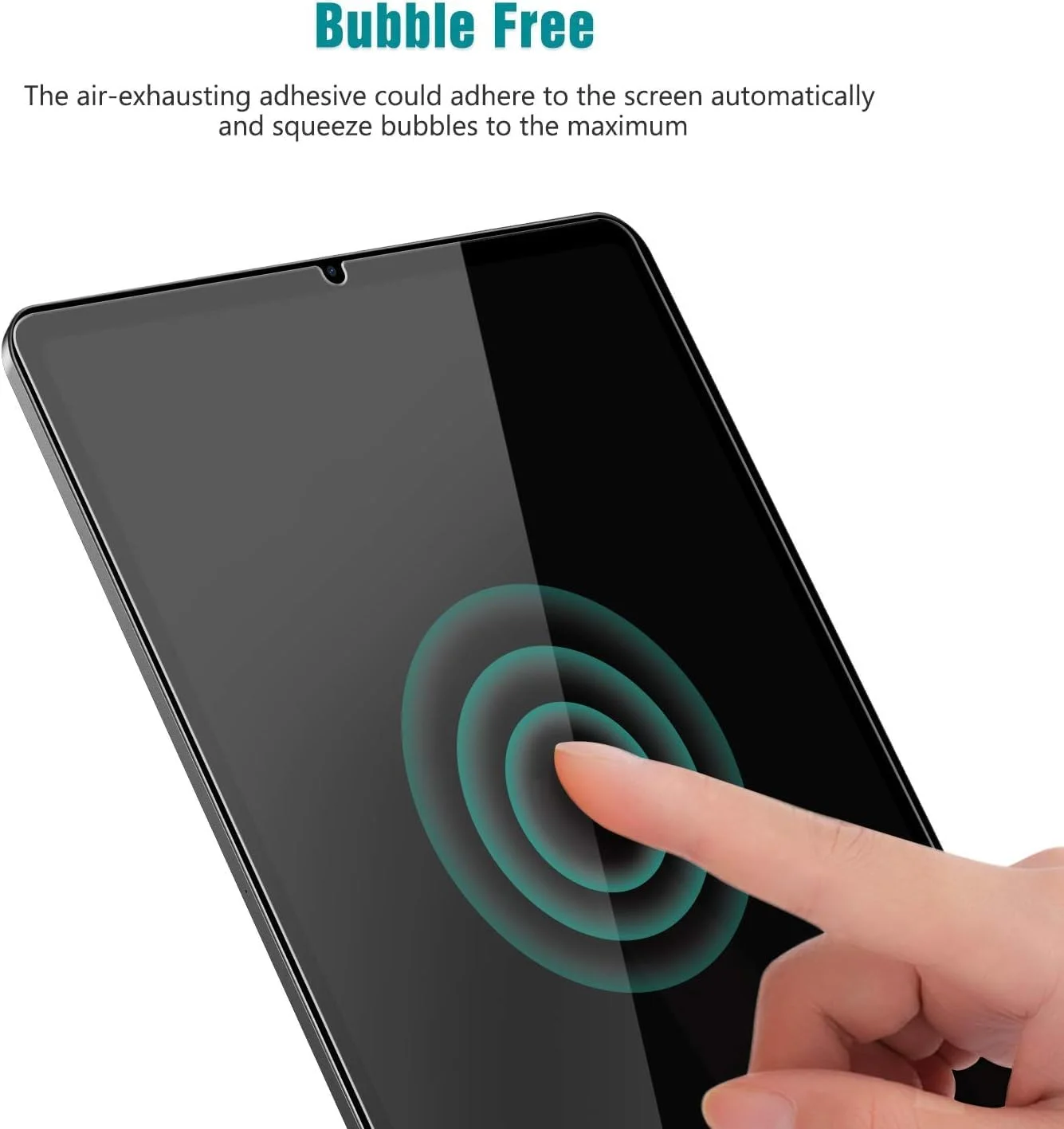 محافظ صفحه نمایش تبلت سامسونگ گلکسی تب S6 لایت apiker [بسته 2 عددی]، شیشه حرارت دیده HD سازگار با قلم S، 10.4 اینچ