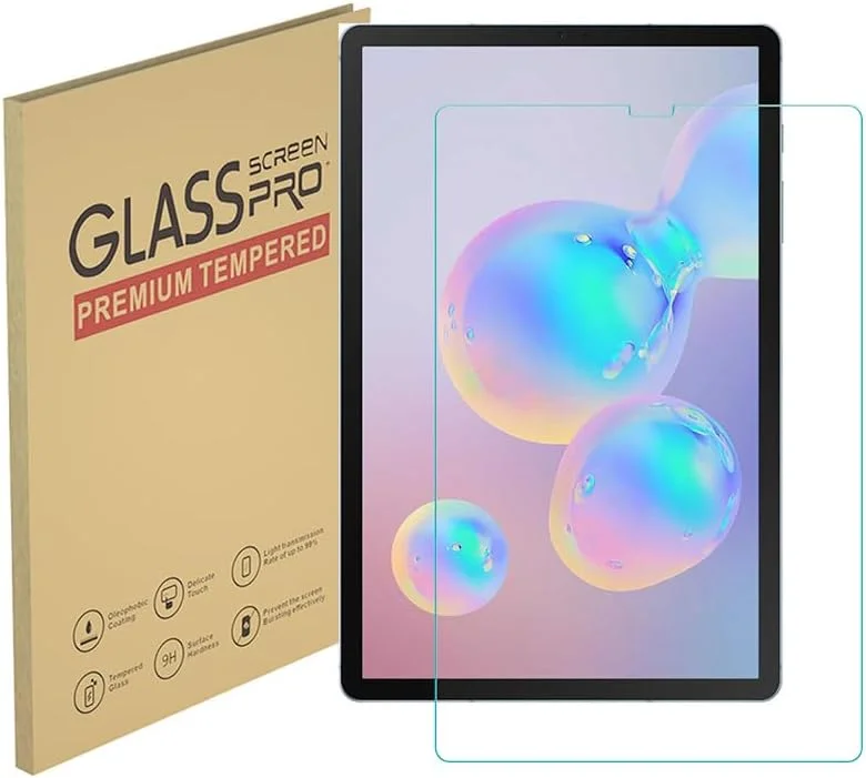 محافظ صفحه نمایش شیشه ای حرارت دیده ضد خش و بدون حباب با وضوح بالا برای تبلت سامسونگ گلکسی تب S5e / Tab S6 (10.5 اینچ) (1 عدد)