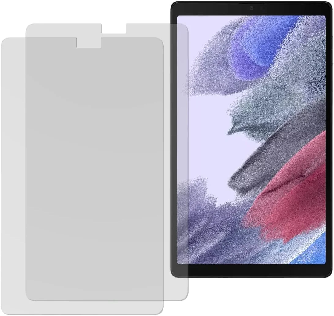 محافظ صفحه نمایش پریمیوم KIQ برای تبلت سامسونگ گلکسی تب A7 Lite 8.7 T220 / T225 (2021)، شیشه حرارت دیده ضد خش و بدون حباب HD [بسته 2 عددی]