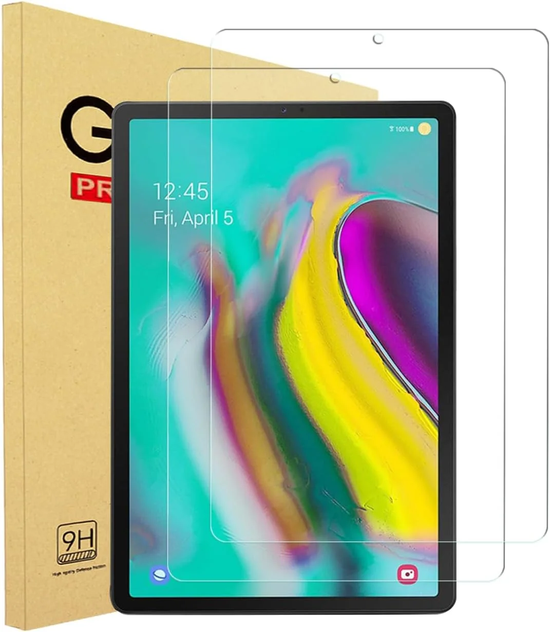 محافظ صفحه نمایش شیشه ای YINOVEEN سازگار با تبلت گلکسی تب A 10.1 2019 مدل T515/T510 (دو عدد)