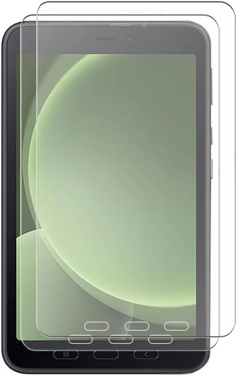 محافظ صفحه نمایش QINOUK برای تبلت سامسونگ گلکسی تب اکتیو 5، [2 عدد] محافظ صفحه نمایش شیشه ای حرارت دیده HD، محافظ صفحه نمایش [ضد خش] برای سامسونگ گلکسی تب اکتیو 5