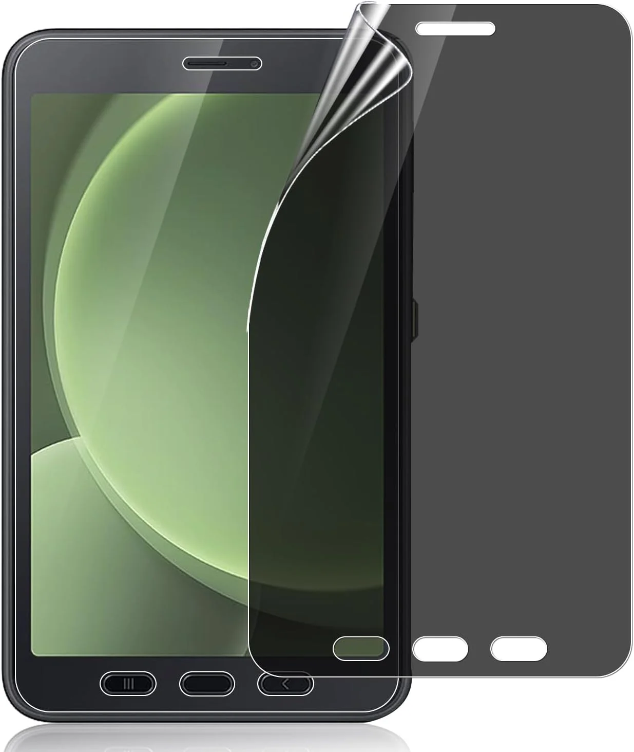 محافظ صفحه نمایش حریم خصوصی Anbzsign [بسته 2 عددی] برای Samsung Galaxy Tab Active5، فیلم TPU خود ترمیم شونده، حساس به لمس، HD فوق العاده نازک