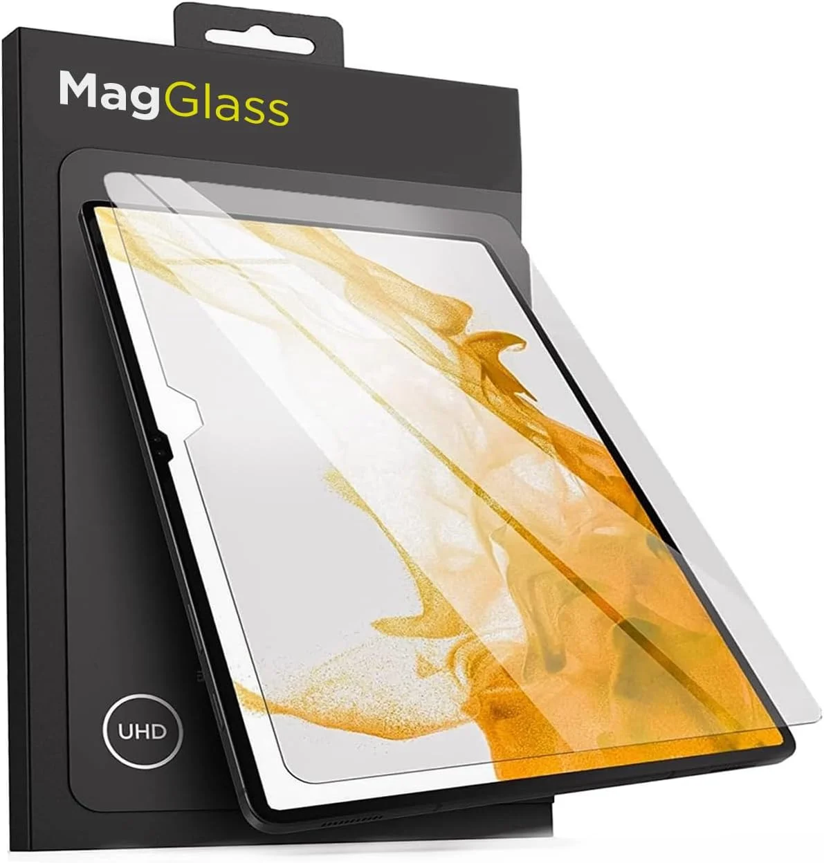 محافظ صفحه نمایش شیشه ای حرارت دیده MagGlass طراحی شده برای Galaxy Tab S8 ULTRA مدل UHD (فقط مدل Samsung TAB S8-ULTRA)