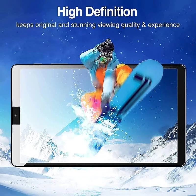 بسته 2 عددی محافظ صفحه نمایش شیشه ای حرارت دیده برای تبلت سامسونگ Tab A7 Lite (2021) 8.7 اینچ مدل T220/T225 [مقاوم در برابر خراش/HD] سختی 9H