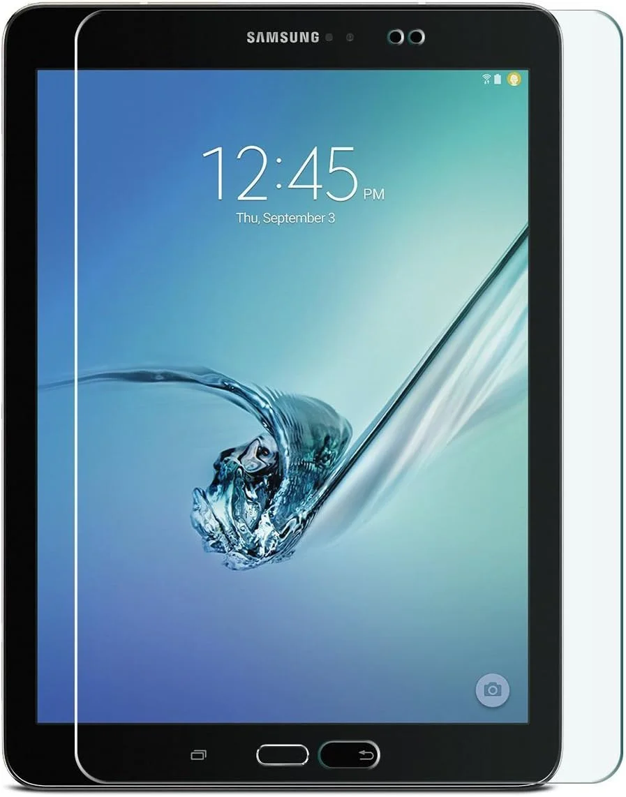 [2 عدد] محافظ صفحه نمایش شیشه ای حرارت دیده برای تبلت 9.7 اینچی سامسونگ گلکسی تب S3 9.7 (T820/T825)