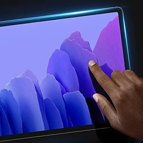 محافظ صفحه نمایش OIATROE [بسته 2 عددی] برای Samsung Galaxy Tab A7 Lite 8.7 اینچ 2021 مدل SM-T220/T225، محافظ صفحه نمایش شیشه ای حرارت دیده ممتاز فوق العاده باریک HD 2.5D - شفاف