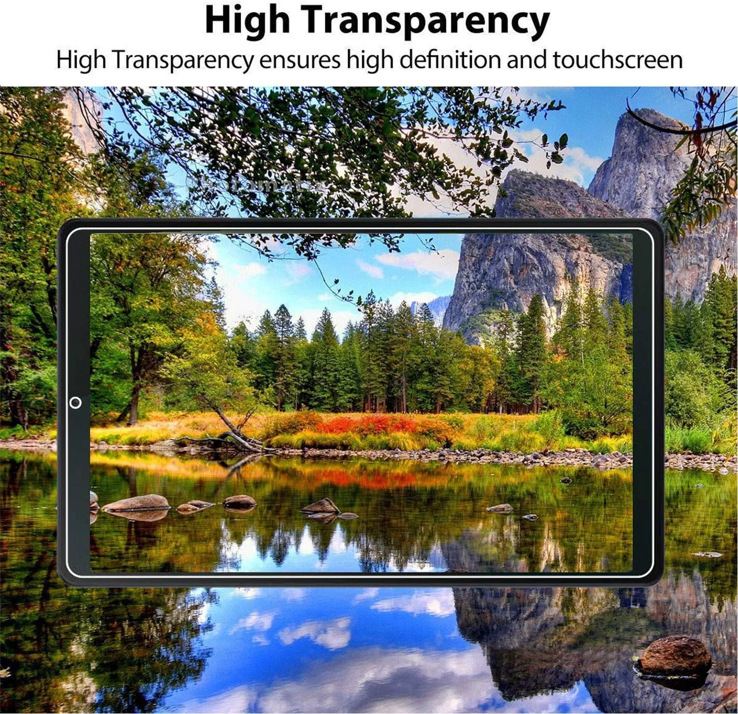 محافظ صفحه نمایش EpicGadget [بسته 2 عددی] برای گلکسی تب A 10.1 2019 -T510/-T515، مقاوم در برابر خراش، بدون حباب، شیشه حرارت دیده برای تبلت سامسونگ گلکسی تب A 10.1 عرضه شده در سال 2019