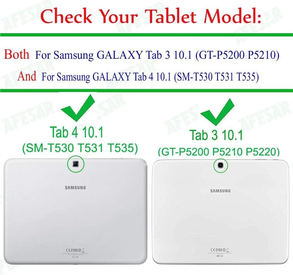 [2 عدد] محافظ صفحه نمایش برای تبلت سامسونگ گلکسی تب 4 10.1 [T530/T531]، محافظ صفحه نمایش شیشه ای حرارت دیده ضد خش برای تبلت 10.1 اینچی سامسونگ گلکسی تب 4 10.1 [T530/T531]